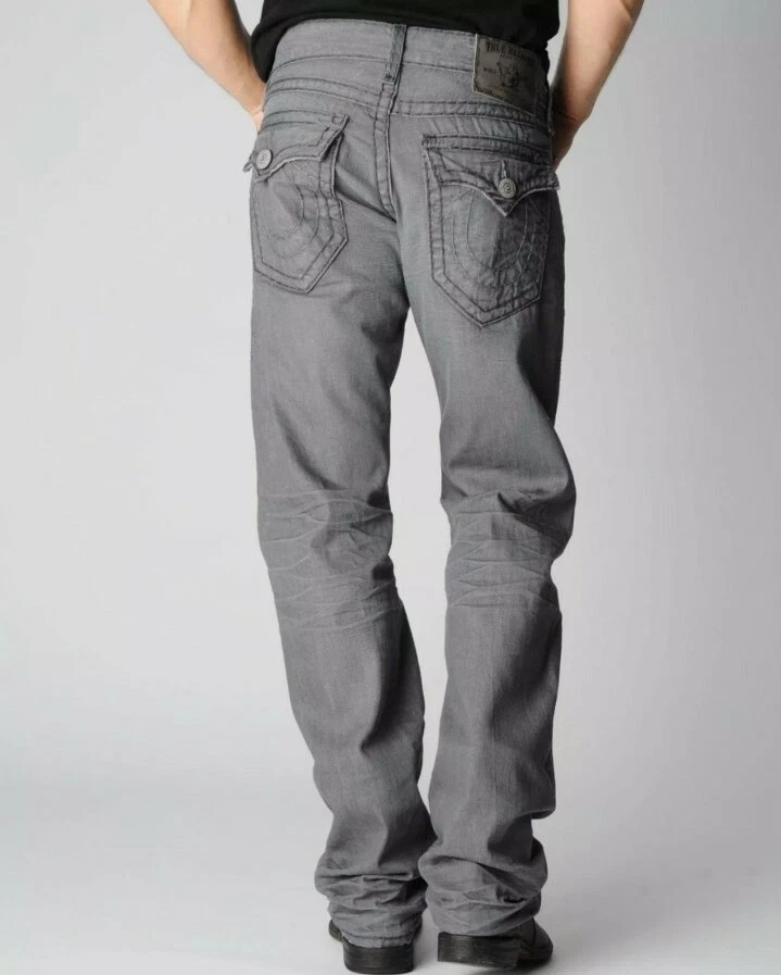 Grey true top religion jeans