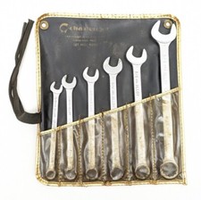 Challenger Proto 34 - 38 Sae Combination Wrenches 6 Pc Wrench Set Lot W Pouch Challenger Proto 34 - 38 Sae Combination Wrenches 6 Pc Wrench Set Lot W Pouch