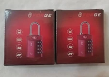 4 Red Forge TSA Luggage Lock Locks Combination Lock TSA17019 4 Digit Combo