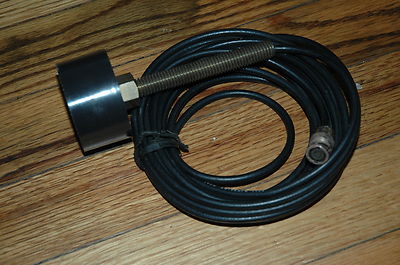 LINDEN LAB THRU HULL TRANSDUCER RG-58A/U TYPE new