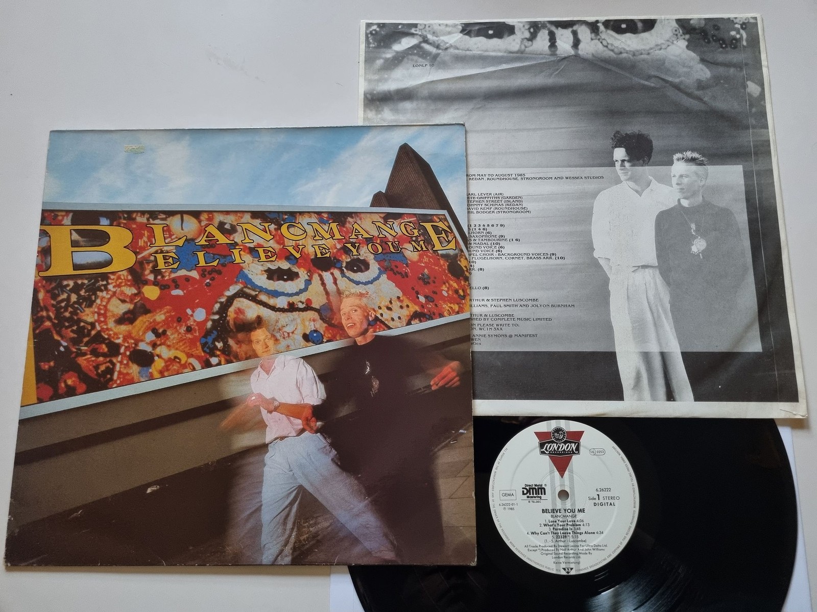 Blancmange - Believe You Me Vinyl LP Germany