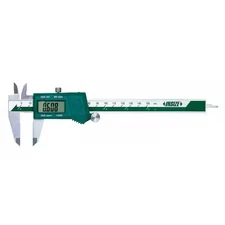 Insize 1102-150 Fractional Digital Caliper, Ss, 2" Jaw D