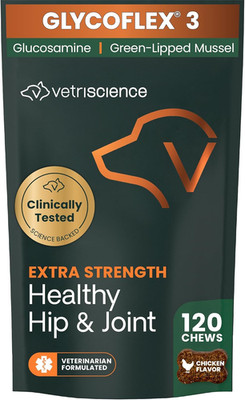 Extra Strength Healthy Hip & Joint Chews, Glycoflex 3, Glucosamine, Green-Lipped