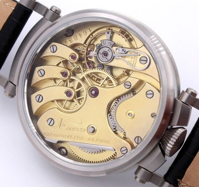 47,6 mm EDELSTAHL CASE für Einbau TU Werke Ø 42-43,5 mm JWC Omega Moser etc