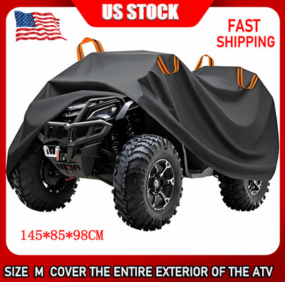 HEWWORTH Waterproof Quad ATV Cover Universal All Weather UV Protection M Size
