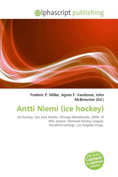 Frederic P. Miller (U. A.) | Antti Niemi (Ice Hockey) | Taschenbuch | Englisch-image