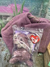 Ty Beanie Baby Springy the Lavender Bunny with TAGS 