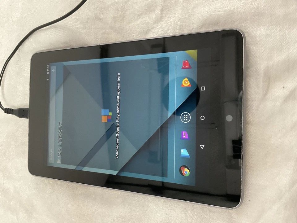 Asus Google Nexus 7 Tablet ~  1st Gen 32GB ME370TG 4G WiFi Good - Image 4 of 4