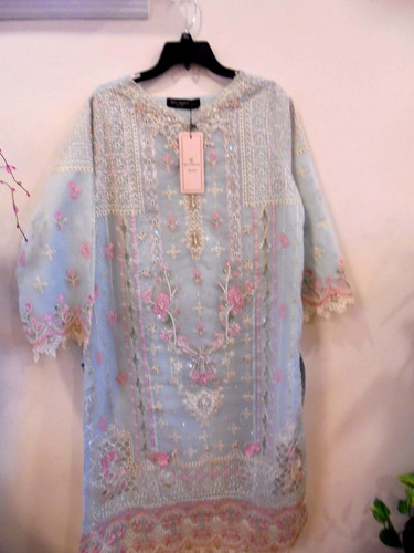 Pakistani Bin Saeed Shalwar Kameez 3 piece suit Large (not Maria B, Khaadi, Asim