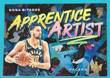 2019-20 Panini Court Kings Apprentice Artists #20 Goga Bitadze Pacers Card W7