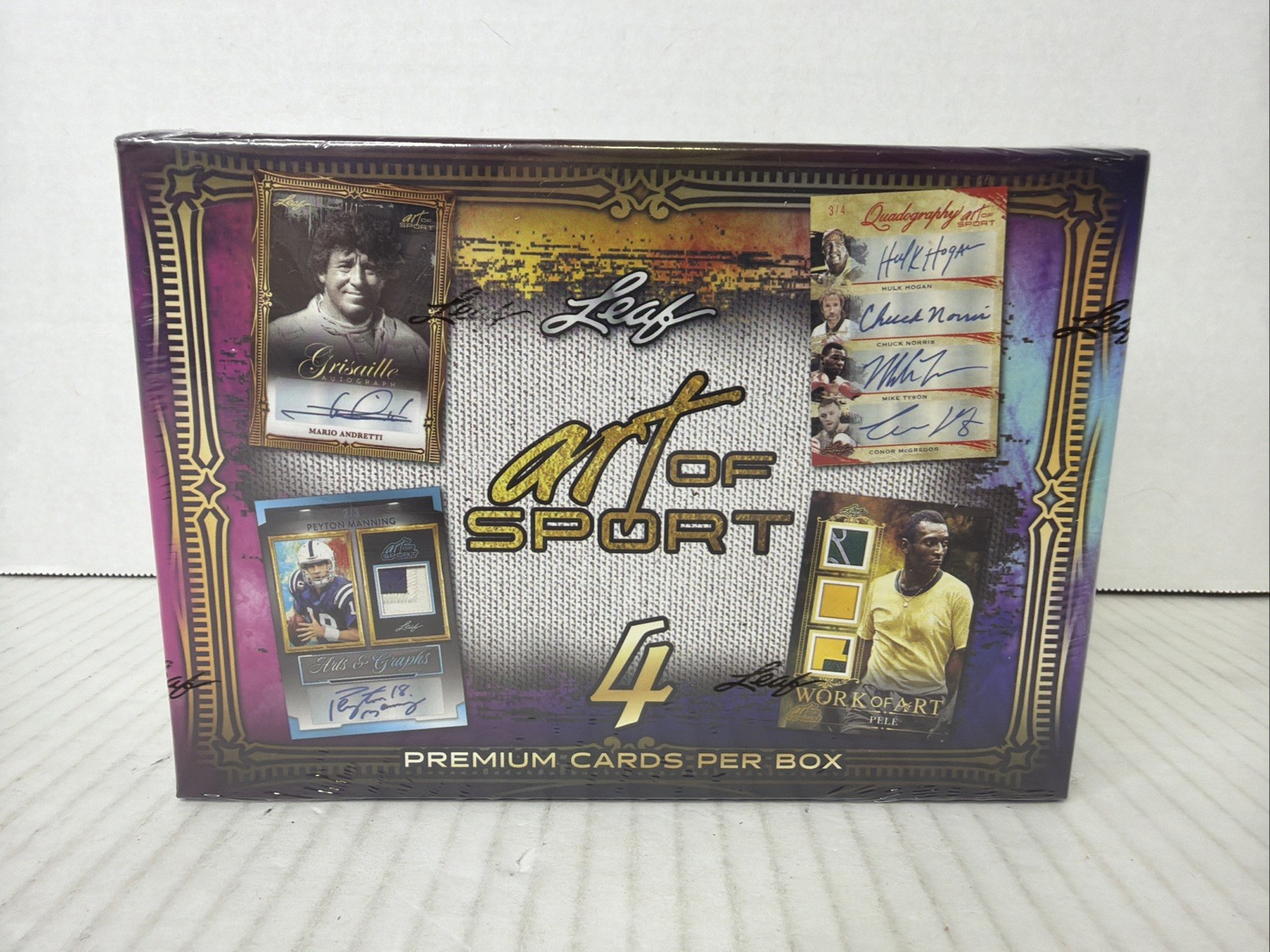 2026 Leaf Art of Sport Hobby Box - Multi-Sport Factory Sealed 4 Hits Per Box G7