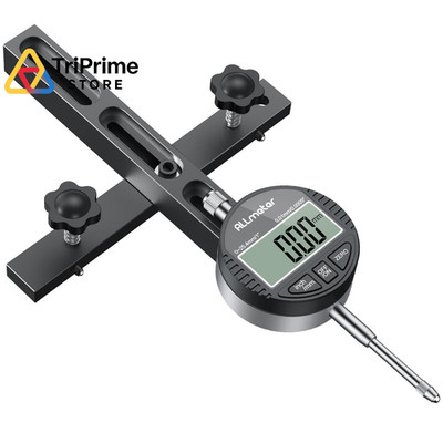 ALLmeter Digital Table Saw Gauge - 0.01mm Accuracy 0-1 Inch, Black