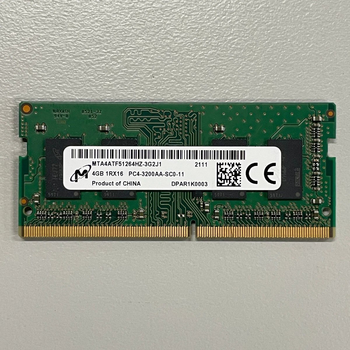 Las mejores ofertas en Micron DDR4 SDRAM de 4 GB de capacidad