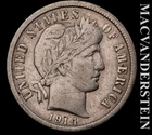 1914 Barber Dime- Very Fine- Better Date- No Reserve #K532