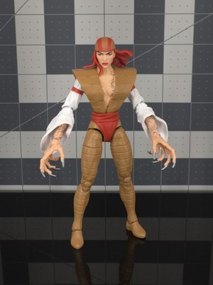 Marvel Legends Build A Xemnu Lady Deathstrike, Caixa (leia) | MercadoLivre