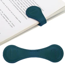 Magnetic Bookmarks, Initial Book Marks Letter T Magnet Page Markers, Blue