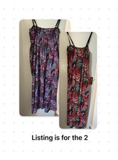 2 X Ladies Summer Bandeau Dresses