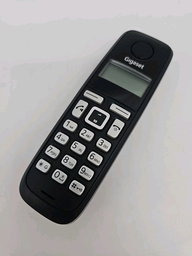 Gigaset A220 Mobilteil Telefon Telephone schwarz mit Ladestation - Afbeelding 2 van 7