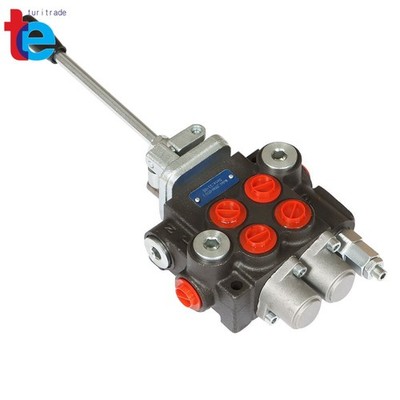 2 Spool 11GPM Hydraulic Control Valve Double Acting Tractor Loader W/Joystick