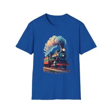 Vintage Steam Train T-Shirt | Retro Train Lover Tee, Gift for Train [...]