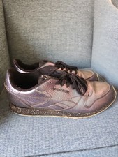 Reebok Men's Classic Leather Night-M Sneakers Purple Black Colorway Size 13