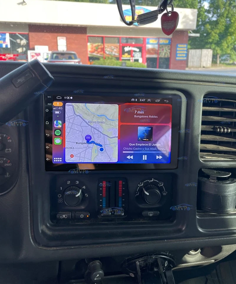 Android 15.0 CarPlay For GMC Sierra 1500 2500 2003-2006 Car Radio GPS FM Stereo Foto 4 de 4