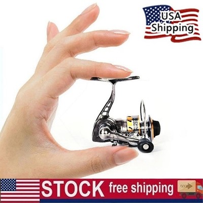 Full Metal Mini Small Spinning Reels Carp Raft Fishing Wheel Fish Gear 4:3:1