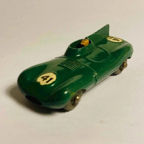 Matchbox Lesney #41 D-Type Jaguar Racing Car Ex  - Original Vintage (ref9)