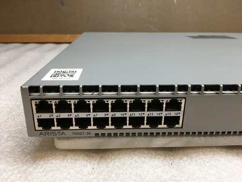 Arista DCS-7050T-36 32-Port 10GBase-T Rear-to-Front Airflow Switch - Picture 2 of 6