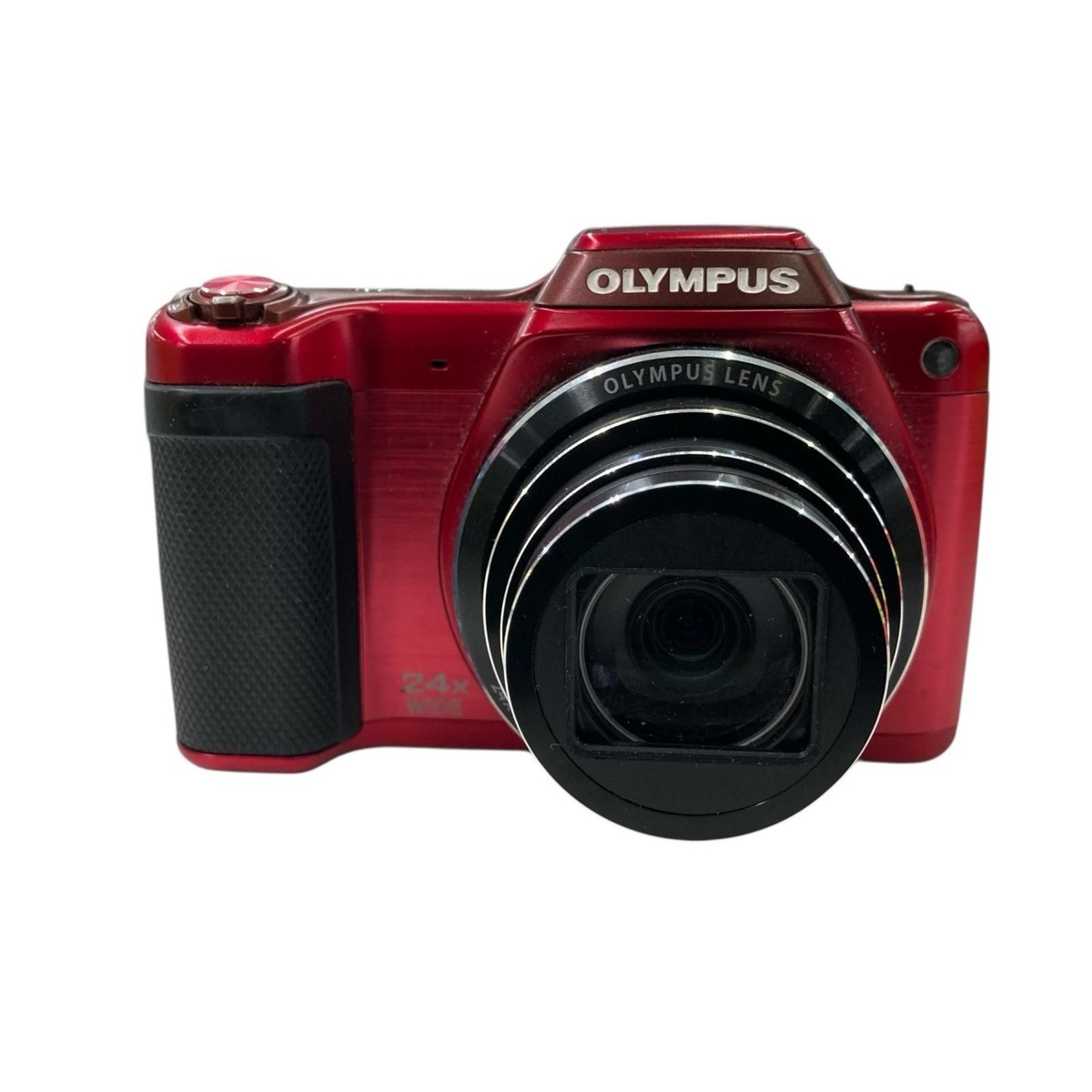 OLYMPUS Compact Digital Camera SZ15 24x Zoom Red Ready Point and