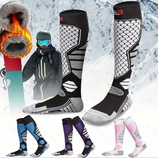 Winter Warm Ski Socks for Men and Women Made of Wool for Cold Weather Skiing