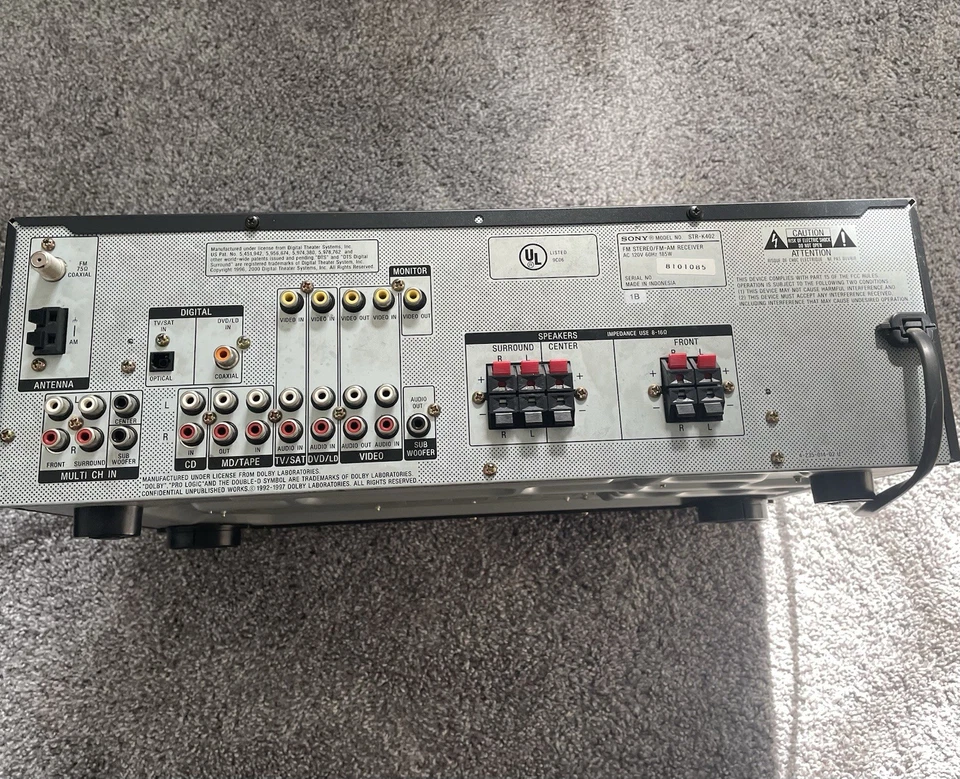 Sony STR-K402 Digital Stereo Receiver Tested-Fully Functional - Image 3 of 4