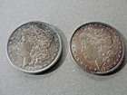 TWO (2)  Morgan 90% U.S. Silver Dollars in UNC Condition 1889-P and 1896-P