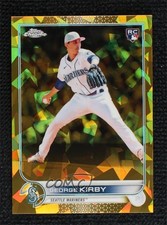 2022 Topps Chrome Update Sapphire Edition Gold 20/50 George Kirby #US207 06bg