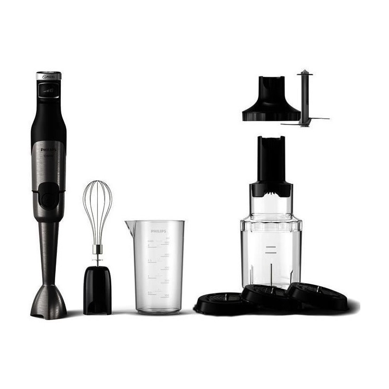 Mixeur plongeant puissant 1200W Philips Série 5000 avec variateur de vitesse