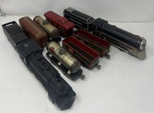 Vintage Marx O-Gauge Tinplate Train Lot - 10-Piece Pre/Post-War Project Pile