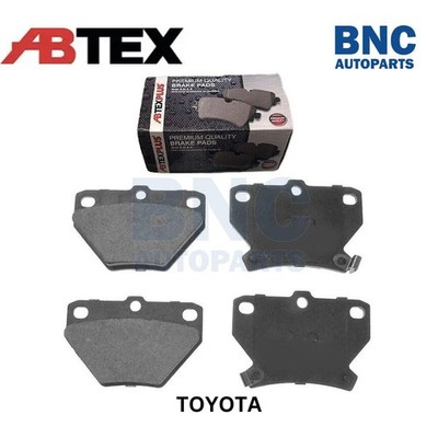 Abtex Rear Brake Pads Fits Toyota Yaris Verso Van 1.3 1.4 2000-2005
