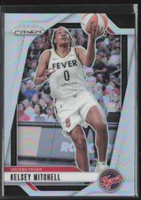 2024 Panini Prizm WNBA #64 Kelsey Mitchell Silver Prizms
