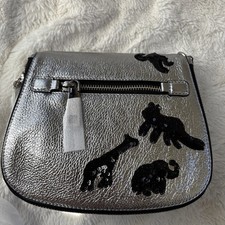 Marc Jacobs Gotham Acciaio Pebbled Leather Stachel Bag w Strap EUC NEW RARE