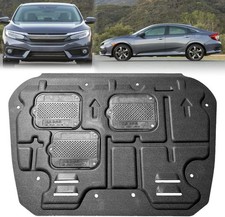 Front Engine Splash Shield Fit for Honda Civic 2016 2017 2018 2019 2020 Under