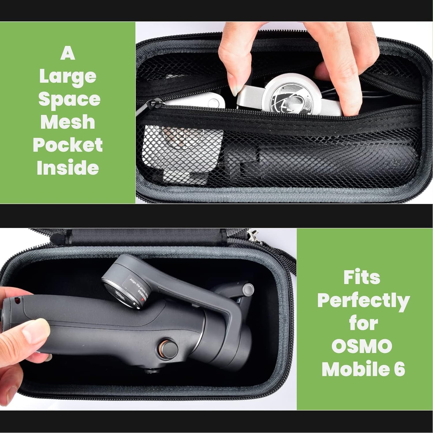 DJI osmo mobile 6 収納袋付き Custom Fit DJI Osmo Mobile 7/7P Case - Lightweight Travel Holder