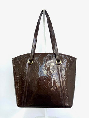 Louis Vuitton Monogram Patent Brown Shoulder Bag Comes with COA