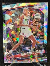 2025 Panini Prizm WNBA Brianna Turner #105 Indiana Fever Cracked Ice Prizm