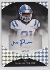 2022 Sage Aspire Hyper Silver Mataeo Durant #ASP-MD Auto 2l7