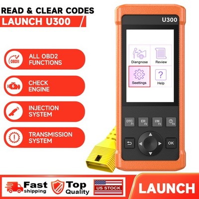 LAUNCH U300 OBD2 Engine Code Reader Transmission Scanner Car Diagnostic Tool