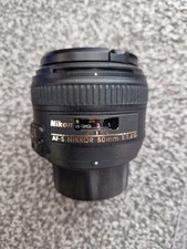 Nikon AF-S Nikor 50mm F/1.4 G plus Hood HB-47 excellent Condition 