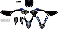 Dcor 20-50-152 2022 Star Racing YAM Complete Kit - Black
