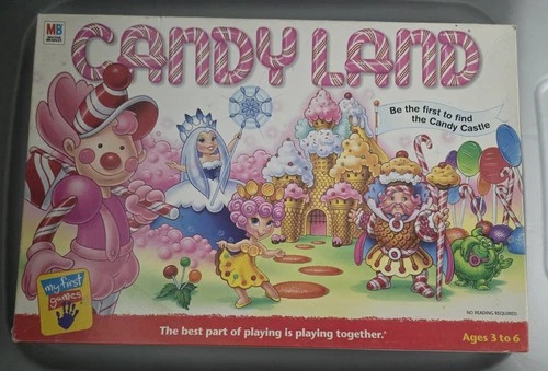 Candy Land Board Game By Milton Bradley Vintage 2001 Complete