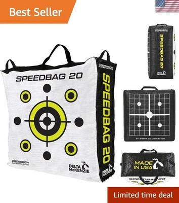 Speedbag 20'' Dual-Sided Archery Target - Weatherproof & High-Density Design