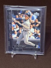 2000 Upper Deck Ovation CHIPPER JONES Center Stage Silver #CS9 Insert Card - HOF